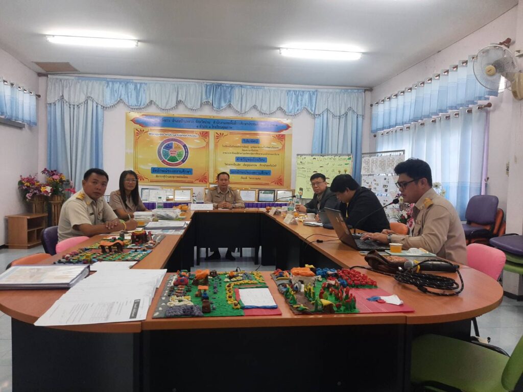 นิเทศ ติดตามและประเมินผลการจัดการเรียนรู้ โครงการวิทยาศาสตร์พลังสิบ  โรงเรียนบ้านวังยาว