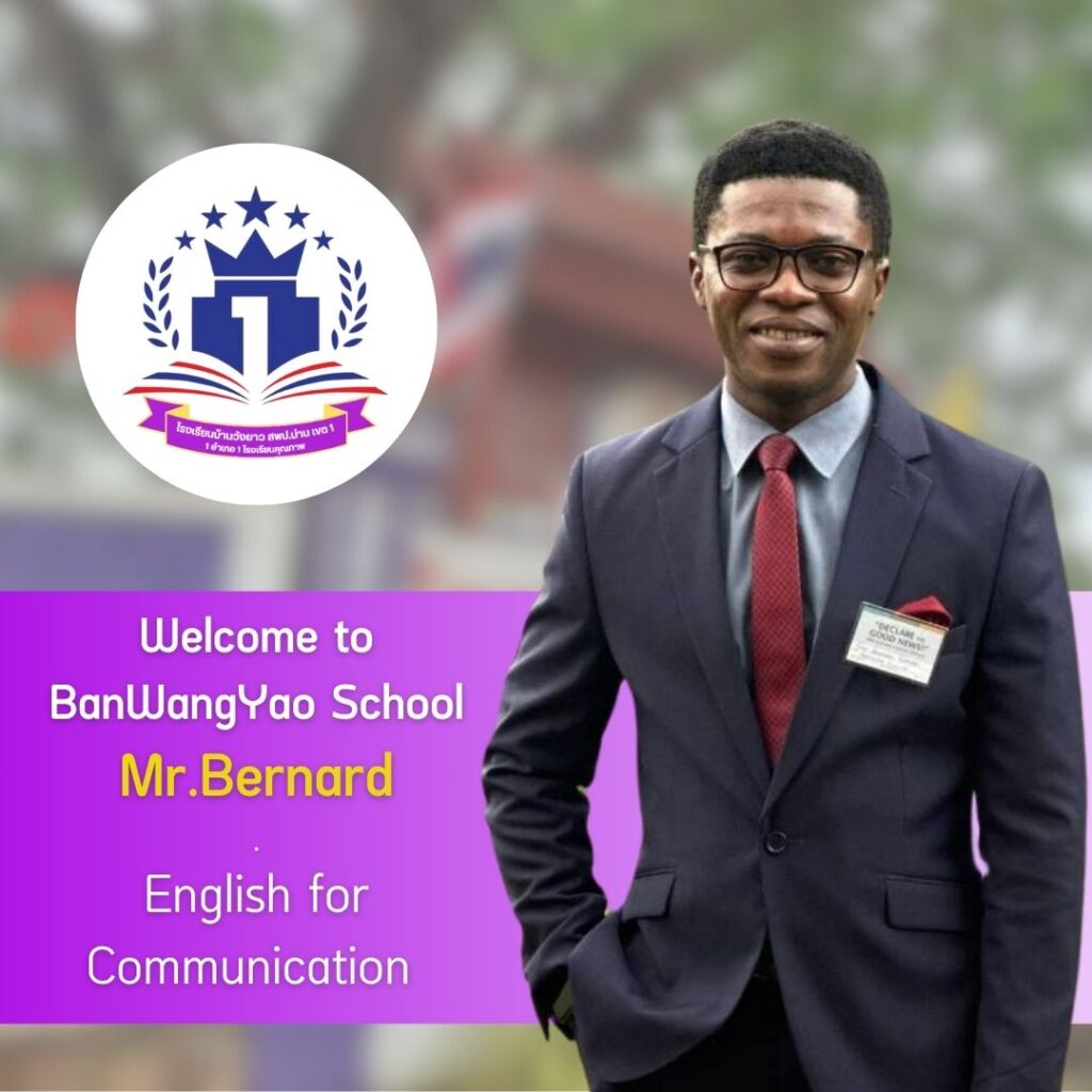 Welcome to BanWangYaoSchool, Mr. Bernard